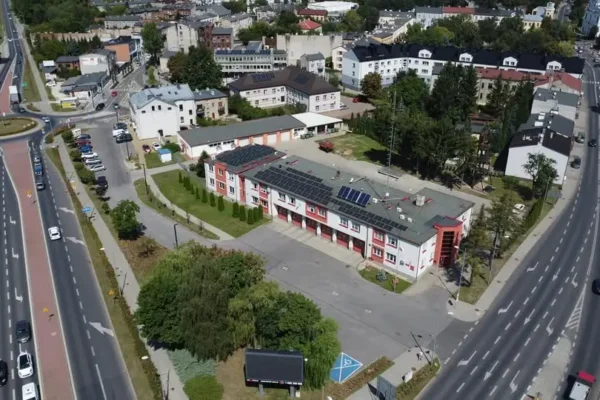 Pożar strawił wóz strażaków OSP Czermno podczas akcji gaśniczej