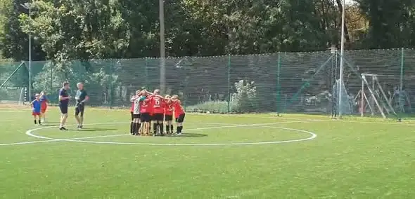 Młodzi piłkarze z Gidle rozegrali sparing z Orkanem Rzerzęczyce