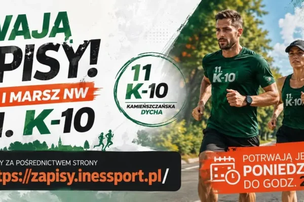 Ponad 150 uczestników zapisanych na 11. edycję biegu K-10