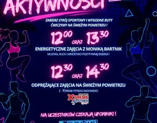 Strefa Aktywności w Radomsku: Zumba i relaks na świeżym powietrzu już dziś