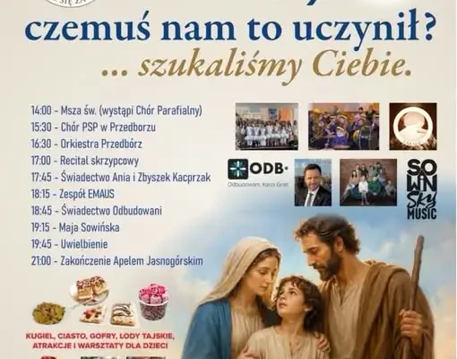 Wieczór modlitwy i uwielbienia w Przedborzu – parafia św. Aleksego zaprasza