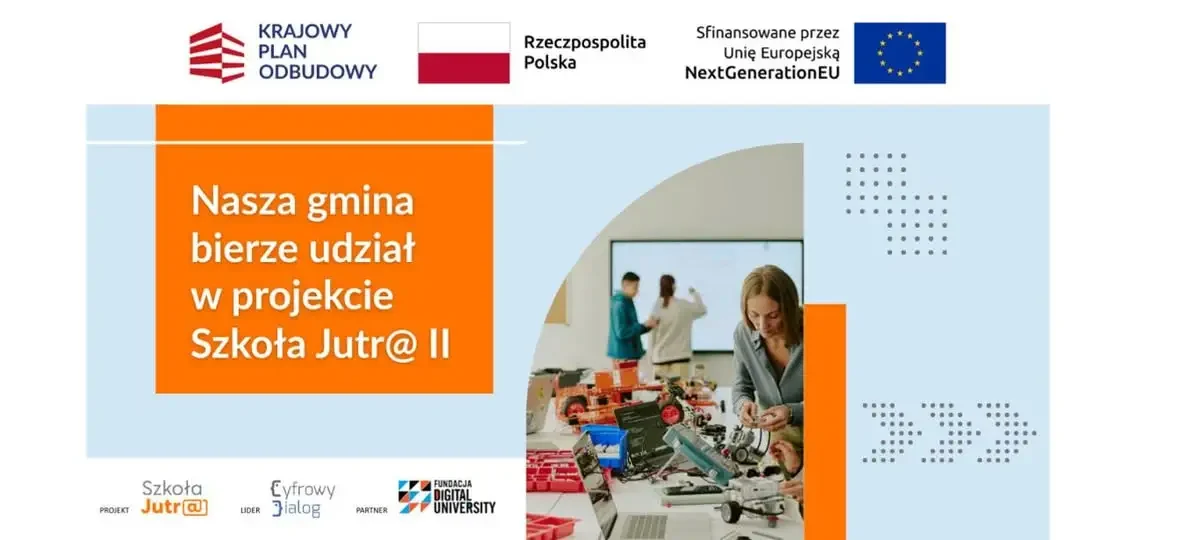 Gmina Wielgomłyny unowocześnia szkoły dzięki grantowi z KPO