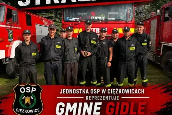 OSP Ciężkowice powalczy na zawodach powiatowych w Żytnie