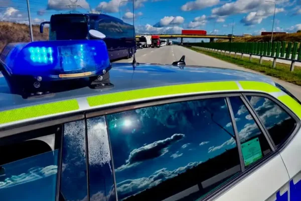 Korki i 9 zdarzeń drogowych w powiecie radomszczańskim 1 września