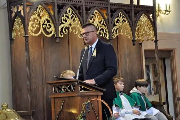Dożynkowa Msza Święta w Gomunicach – podziękowanie za plony