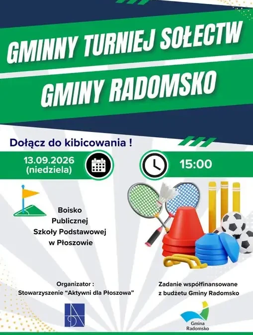 Gminny Turniej Sołectw w Płoszowie – sport, wiedza i integracja już w niedzielę