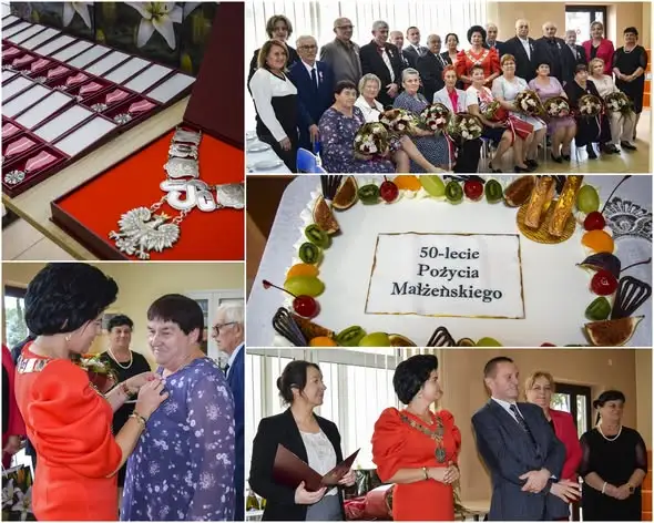 Złote Gody w gminie Masłowice – dziewięć par świętowało 50-lecie małżeństwa