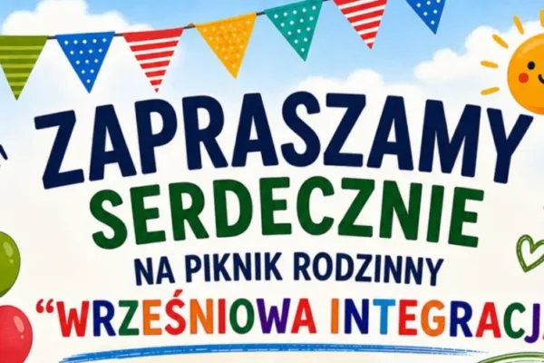 Piknik rodzinny w Pławnie – integracja na start roku szkolnego