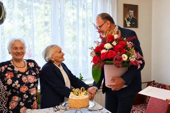 Pani Stanisława Jaczyńska z Radomska świętowała setne urodziny
