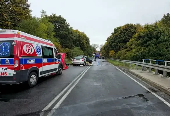 Tragiczny wypadek na DK91 w powiecie radomszczańskim – jedna osoba nie żyje