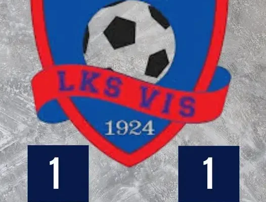 LKS Vis Gidle remisuje 1:1 z Włókniarzem II Zelów