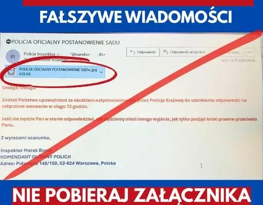 Fałszywe maile mogą wywołać emocje. Policja radzi, jak nie dać się oszukać