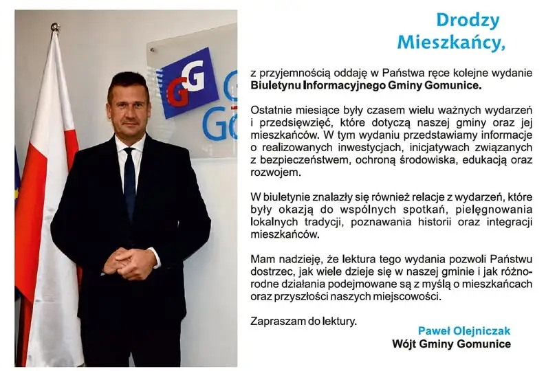 Nowy Biuletyn Informacyjny Gminy Gomunice już dostępny