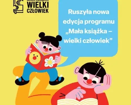 „Mała książka – wielki człowiek” wraca do gminnych bibliotek. Rusza 9. edycja kampanii