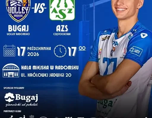 Siatkarskie emocje w Radomsku – kolejny mecz II ligi we własnej hali