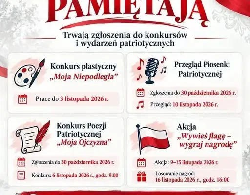 Młodzi Pamiętają – Gmina Żytno zaprasza do wspólnego świętowania Niepodległości