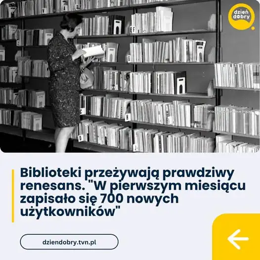 Biblioteki wracają do łask – rekordowy wzrost nowych czytelników