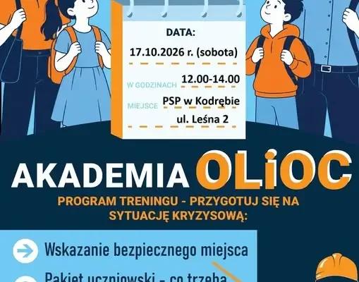 Kodrąb: Krajowy Trening Rodzinny Akademii OLiOC już 17 października