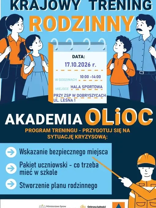 Krajowy trening OLiOC w Dobryszycach – przygotowanie na sytuacje kryzysowe