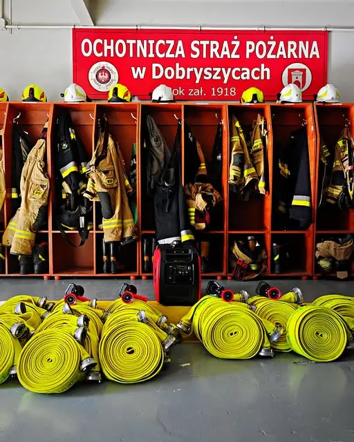 OSP Dobryszyce wzbogaciła się o nowy sprzęt ratowniczy