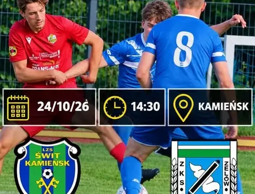 Świt Kamieńsk podejmie Włókniarza Zelów w sobotnim meczu ligowym